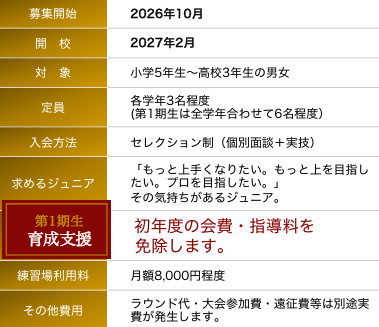 募集要項